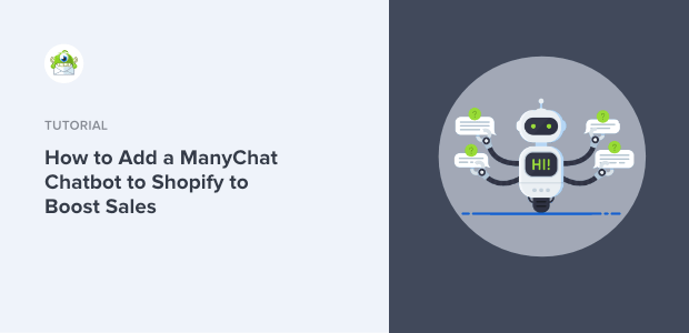 ManyChat Chatbot to Shopify Featured Image