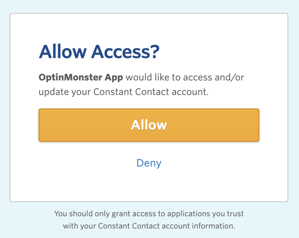 Like access. Would like access your contacts. Allow to access your Gallery. App would like to access contacts. Deny allow