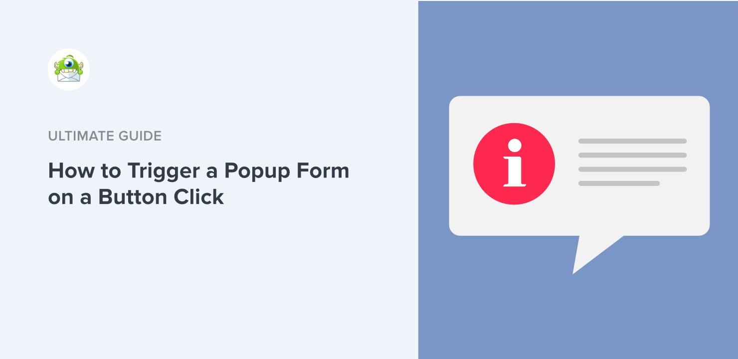 How to Trigger a Popup Form on a Button Click