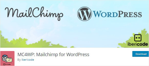 MailChimp for WordPress list building plugin
