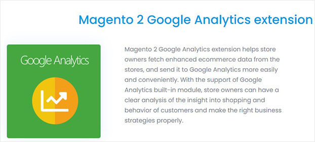 Magento 2 Google Analytics Extension
