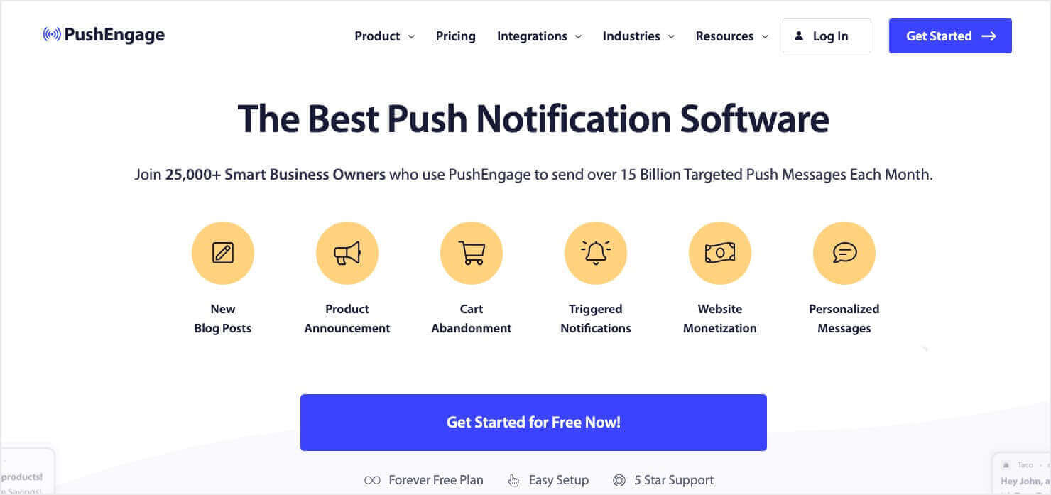 PushEngage: "The Best Push Notification Software"