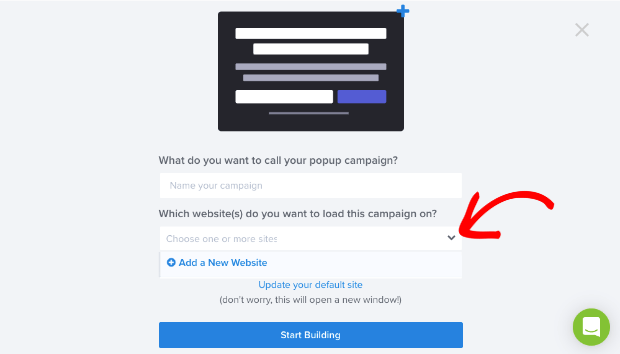 Add new website in optinmonster - OptinMonster Add new website in optinmonster