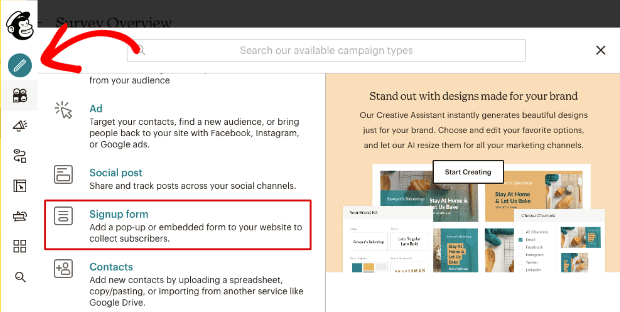 Create signup form Mailchimp - OptinMonster Create signup form Mailchimp