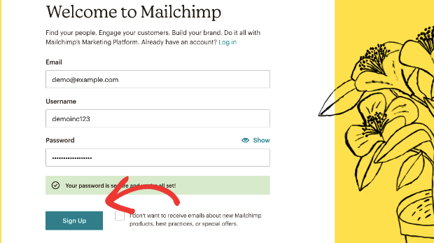 Sign up for mailchimp - OptinMonster Sign up for mailchimp
