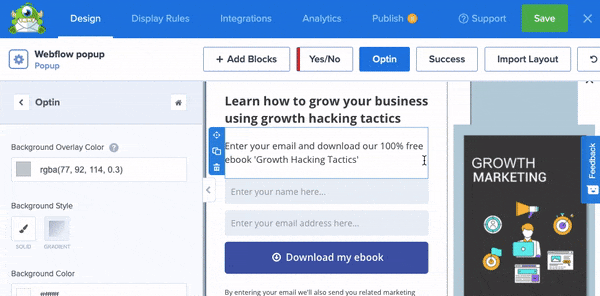 Edit text element in OptinMonster - OptinMonster Edit text element in OptinMonster