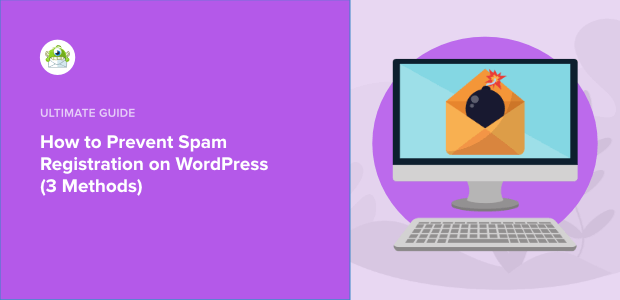 how to prevent spam registration on wordpress featured image