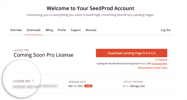 seedprod account downloads