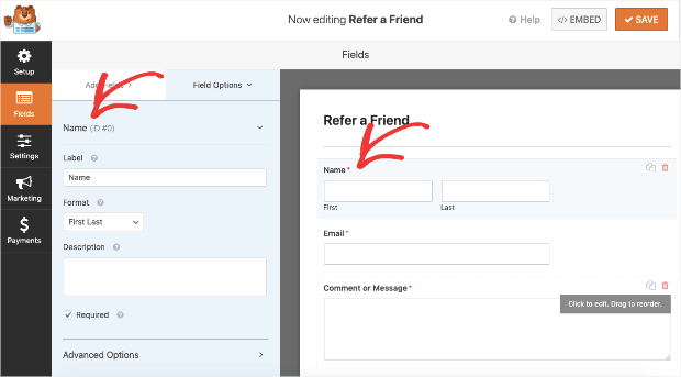 wpforms editing tools - OptinMonster wpforms editing tools