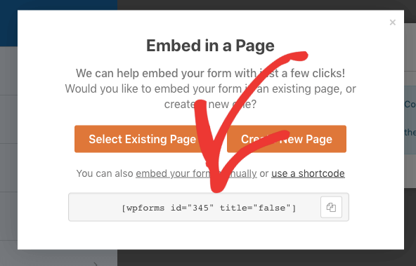 wpforms shortcode - OptinMonster wpforms shortcode