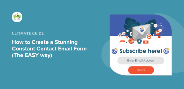 create a constant contact email form