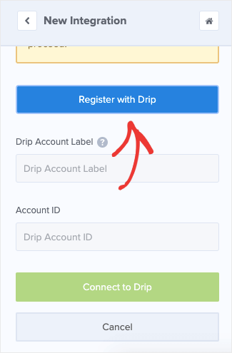 register with drip - OptinMonster register with drip