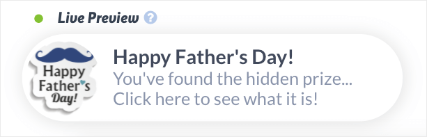 fathers day trustpulse hidden prize notification