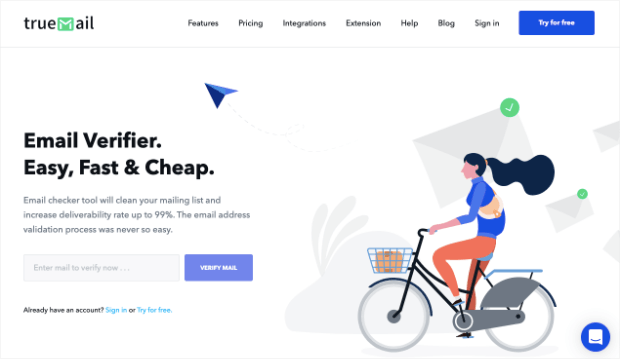 truemail - OptinMonster truemail