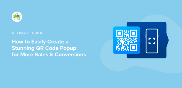 how to create a qr code popup