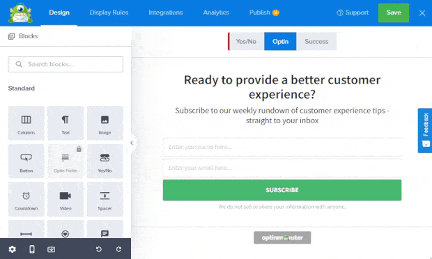 create drip wordpress form - OptinMonster create drip wordpress form