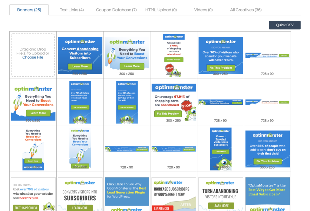 Earn money with OptinMonster's affiliate program banners - OptinMonster Earn money with OptinMonster's affiliate program banners