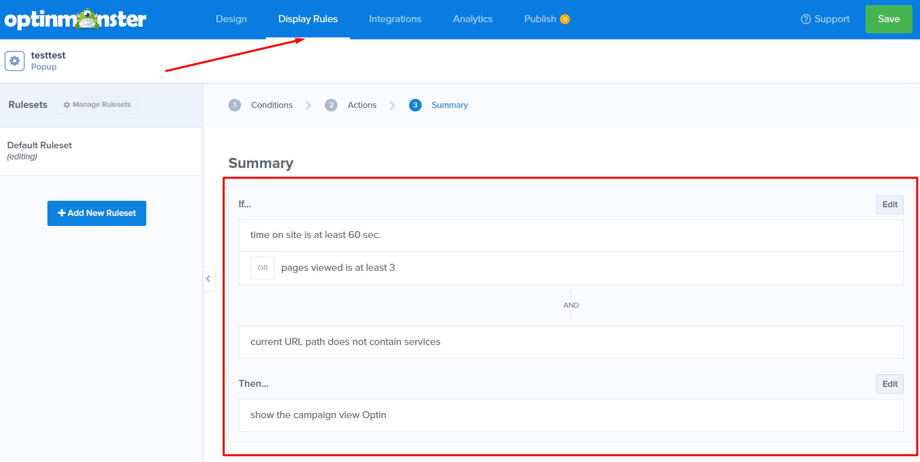 playbooks-display-rules - OptinMonster