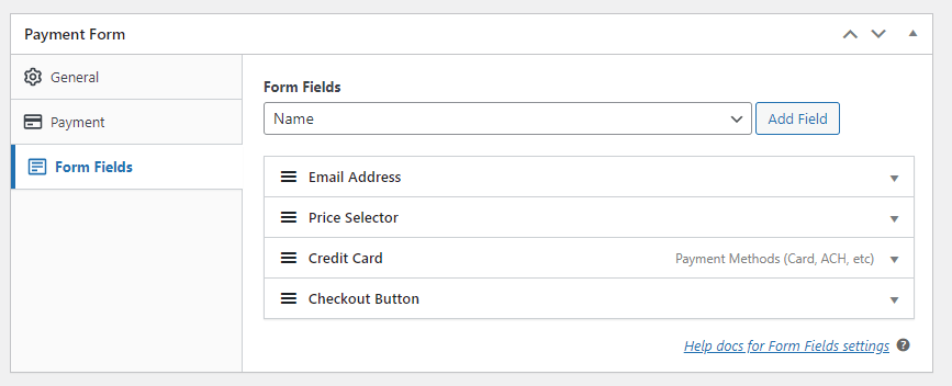 simple pay form fields - OptinMonster simple pay form fields