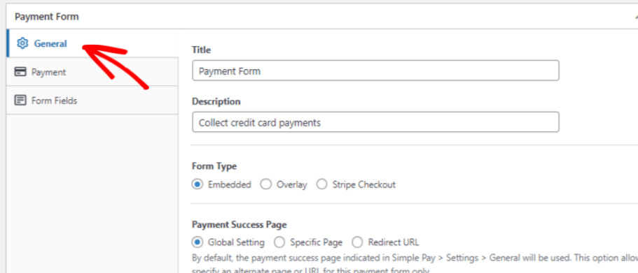 wp simple pay general tab - OptinMonster wp simple pay general tab