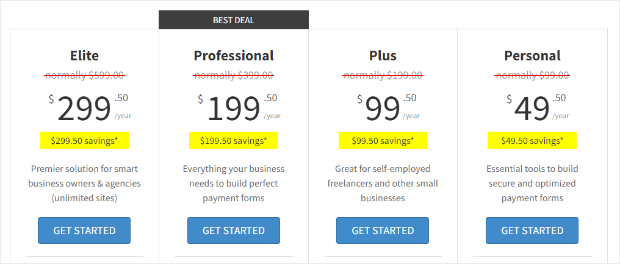 simple pay pricing plans