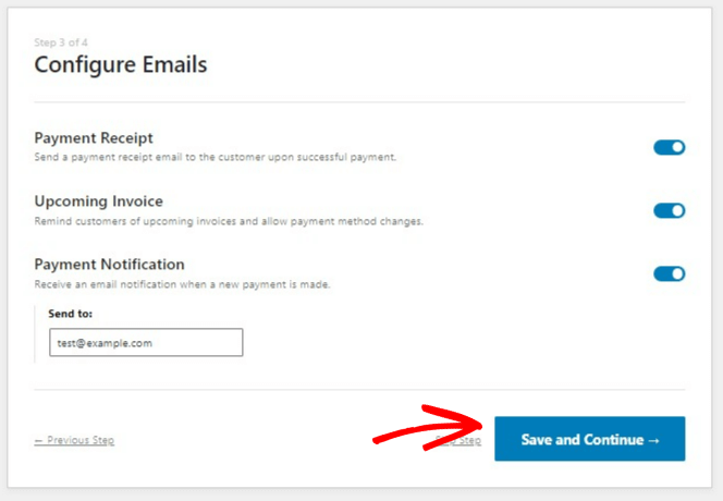 WP-Simple-Pay-email-setup