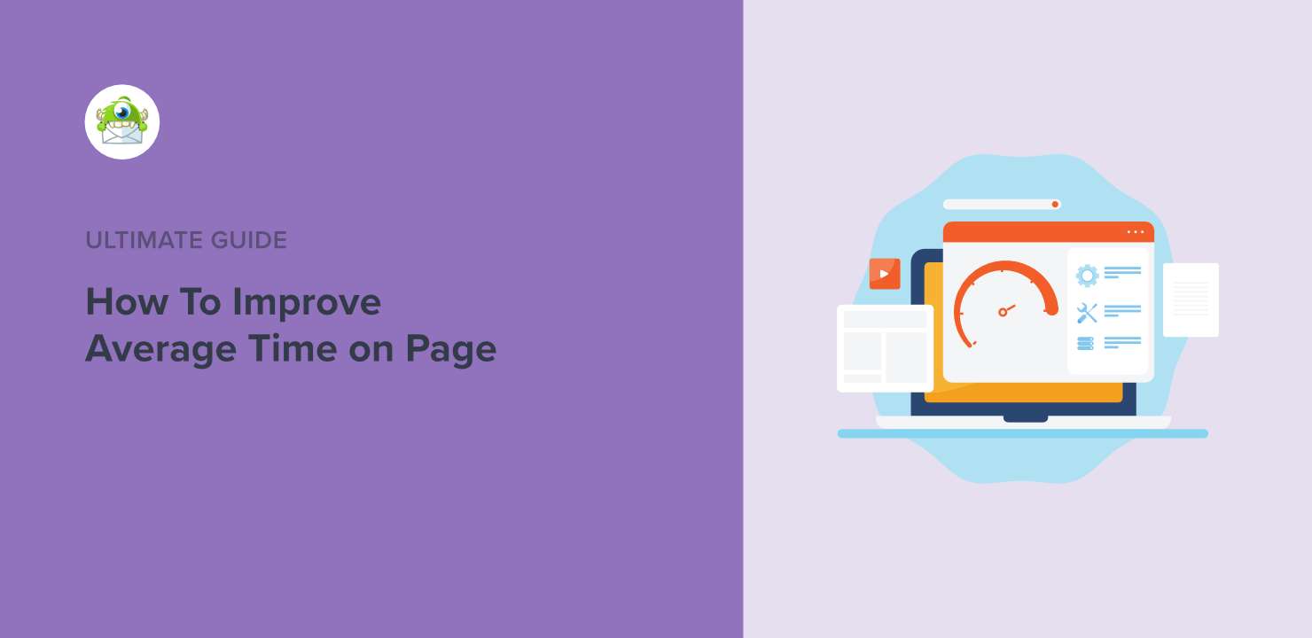 average time on page
