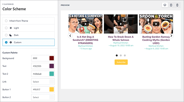 color-scheme - OptinMonster