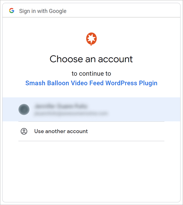 smashballoon-google-account - OptinMonster