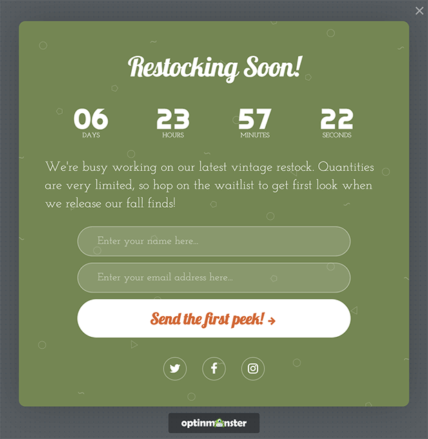 etsy-waitlist - OptinMonster