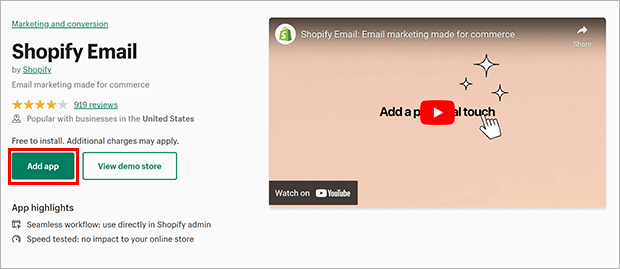 shopify-email-app-add - OptinMonster