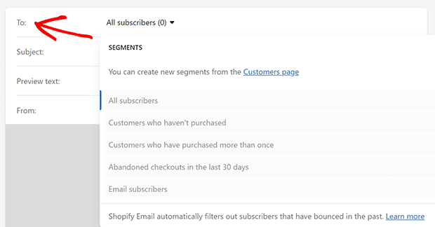 to-dropdown - OptinMonster