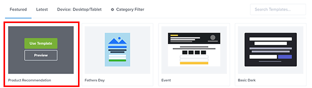 use-template-product-rec - OptinMonster