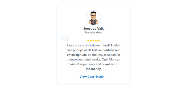 customer review example