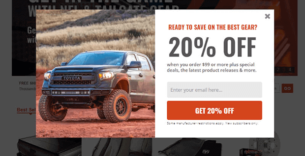 desktop-popup-autoanything - OptinMonster