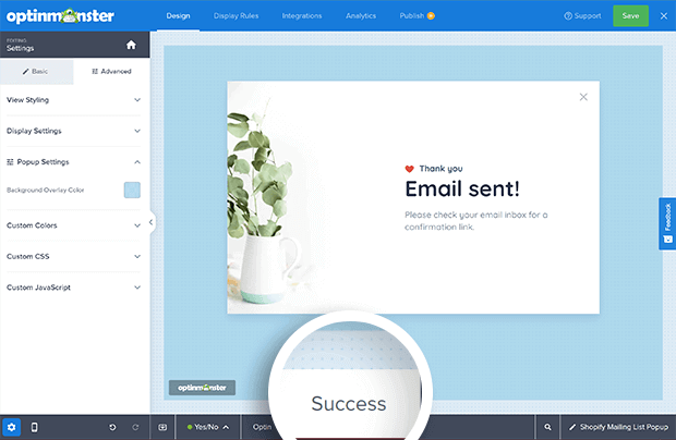 sen-success-vuew - OptinMonster