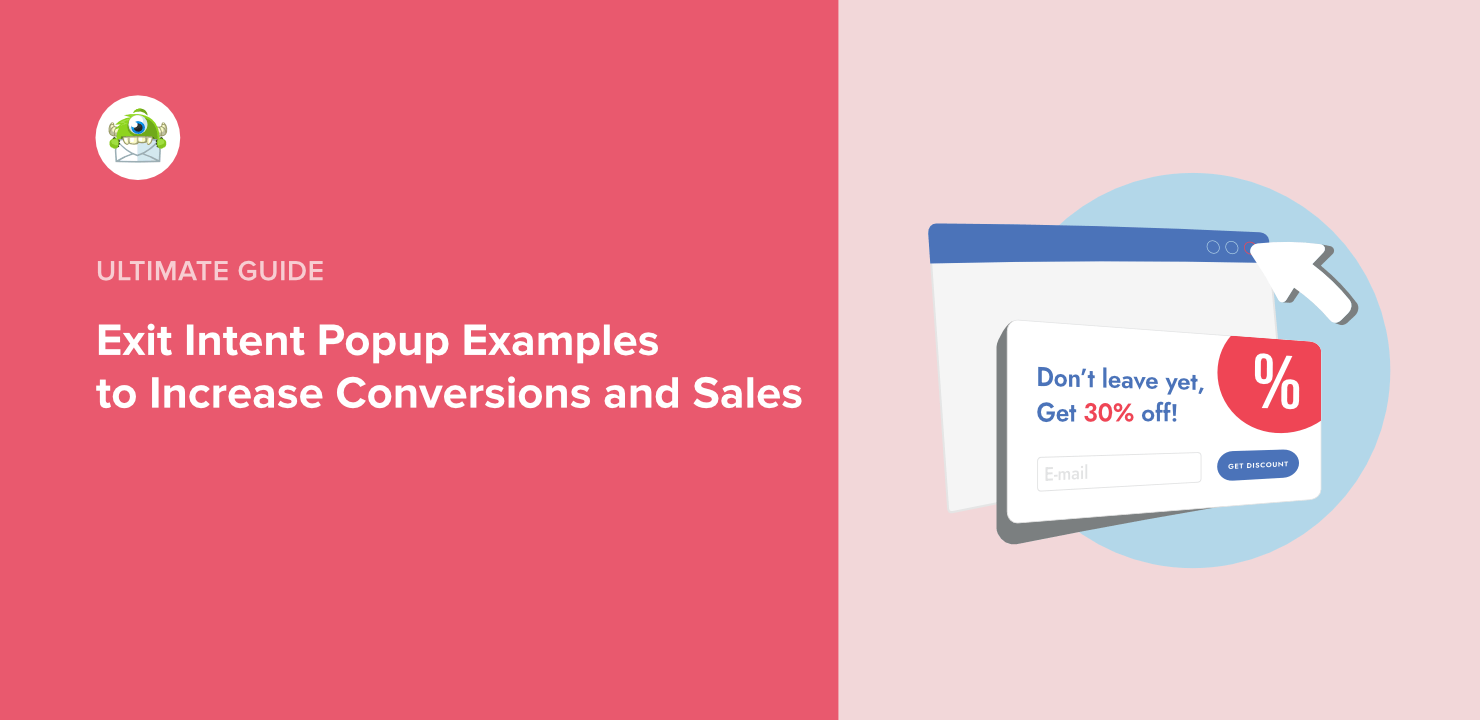 Exit Intent Popup Examples to Increase Conversions and Sales
