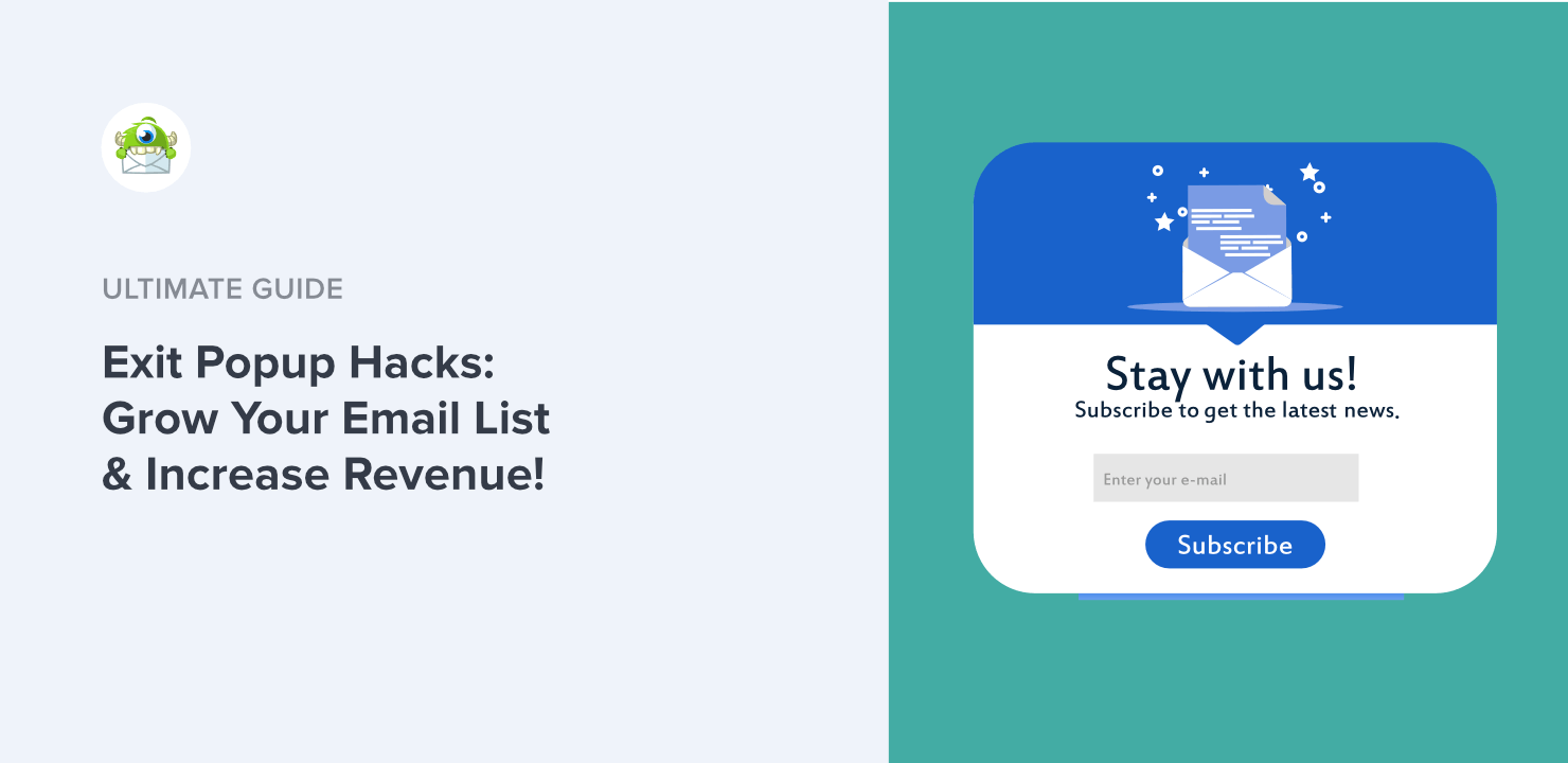 Exit Popup Hacks: Grow Your Email List & Increase Revenue!