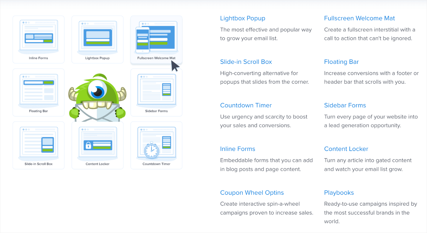 free_campaign types-min - OptinMonster optinmonster coupon