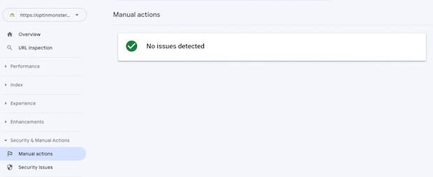 40. Google Search Console | Manual Action - OptinMonster Google Search Console | Manual Action