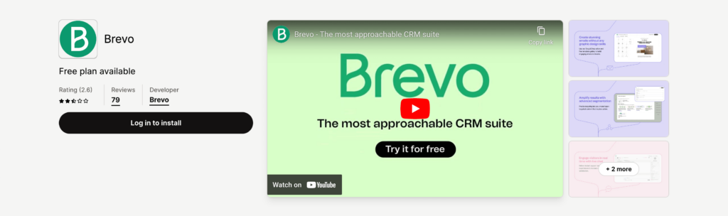 Best Shopify Apps - Brevo
