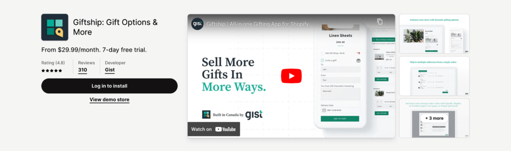 Best Shopify Apps - Giftship