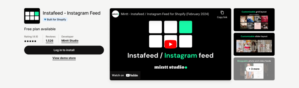 Best Shopify Apps - Instafeed