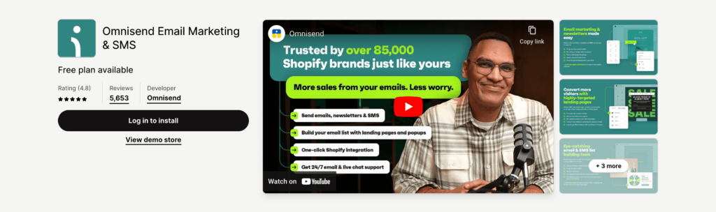 Best Shopify Apps - Omnisend
