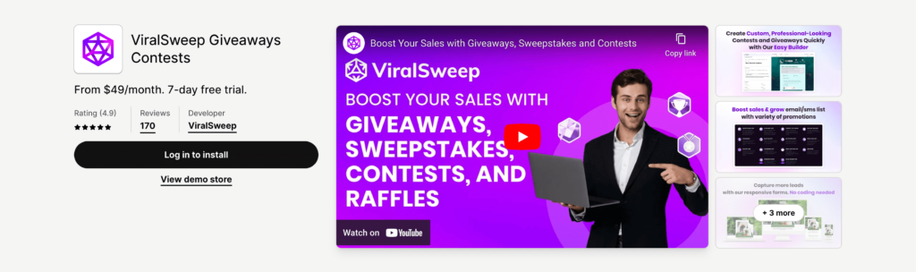 Best Shopify Apps - ViralSweep