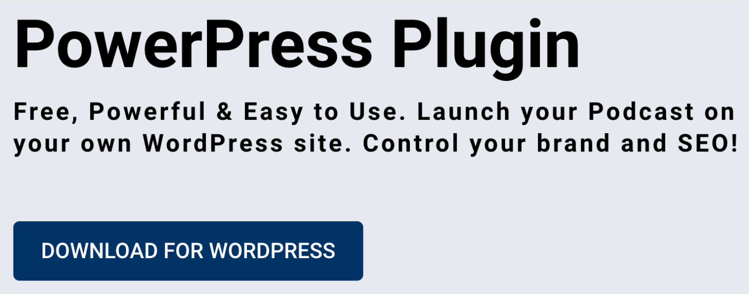 wordpress podcast plugin