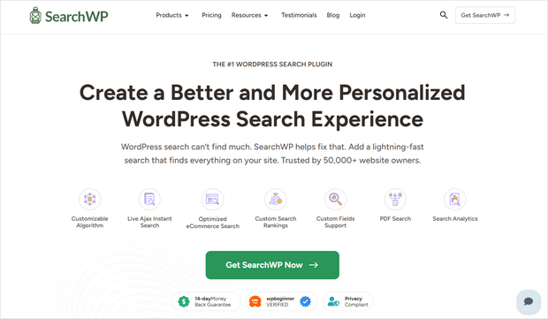 SearchWP plugin - OptinMonster SearchWP plugin