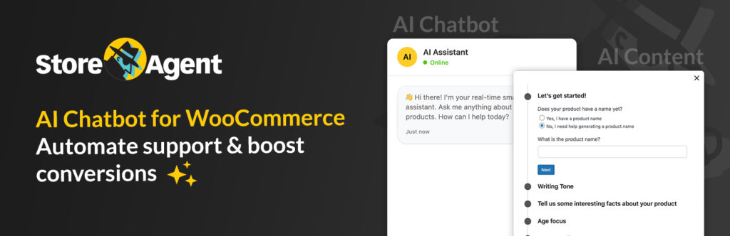 Store Agent - AI Chatbot for WooCommerce