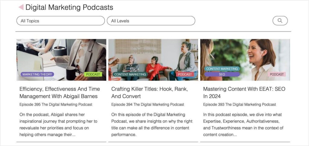 The Digital Marketing Podcast from Target Internet.