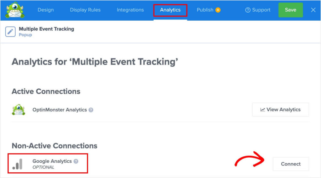 connect-optinmonster-to-ga - OptinMonster
